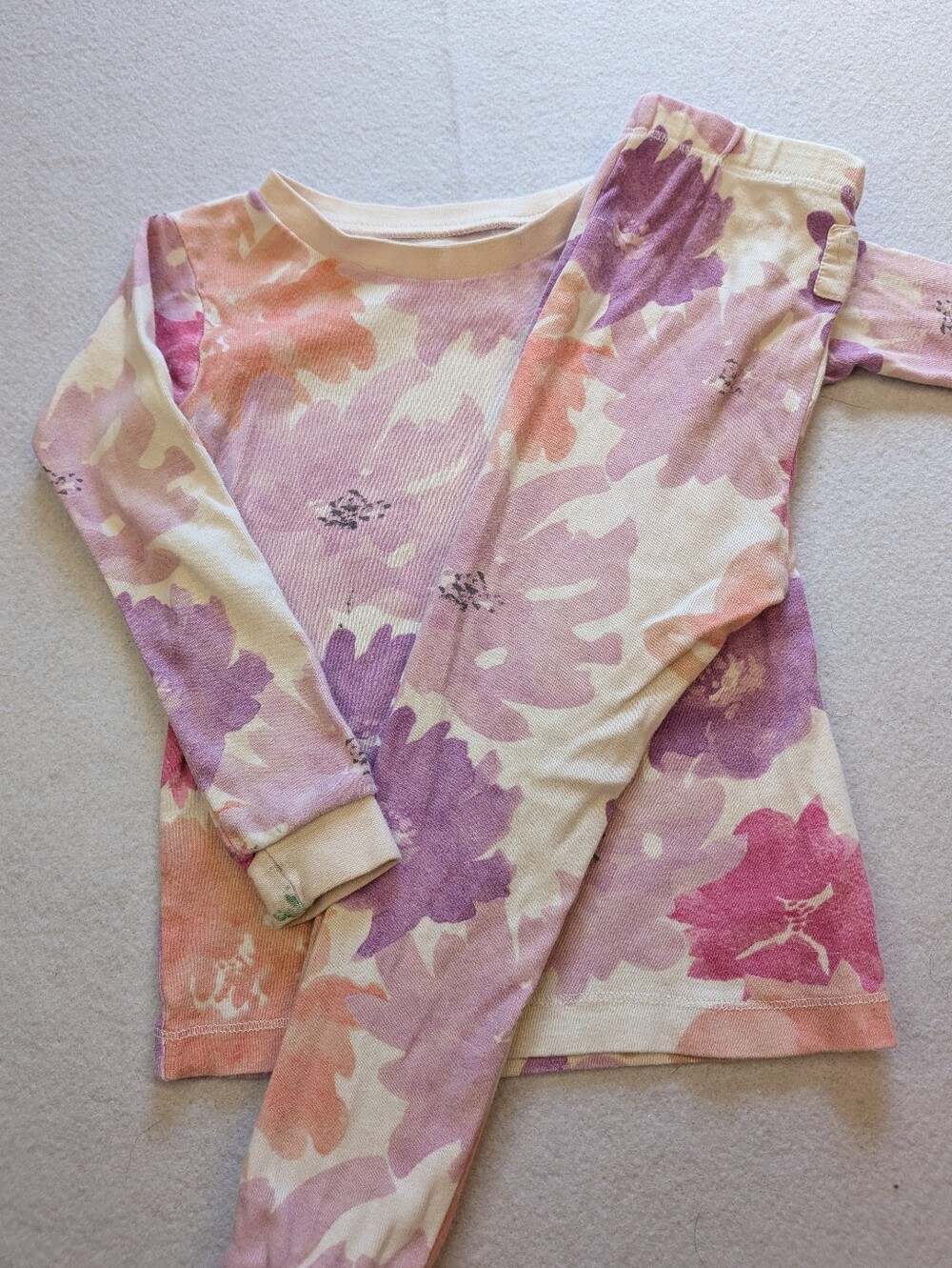 Burts Bees Floral Pajamas